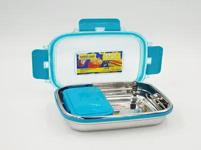 Meal Time in Blue